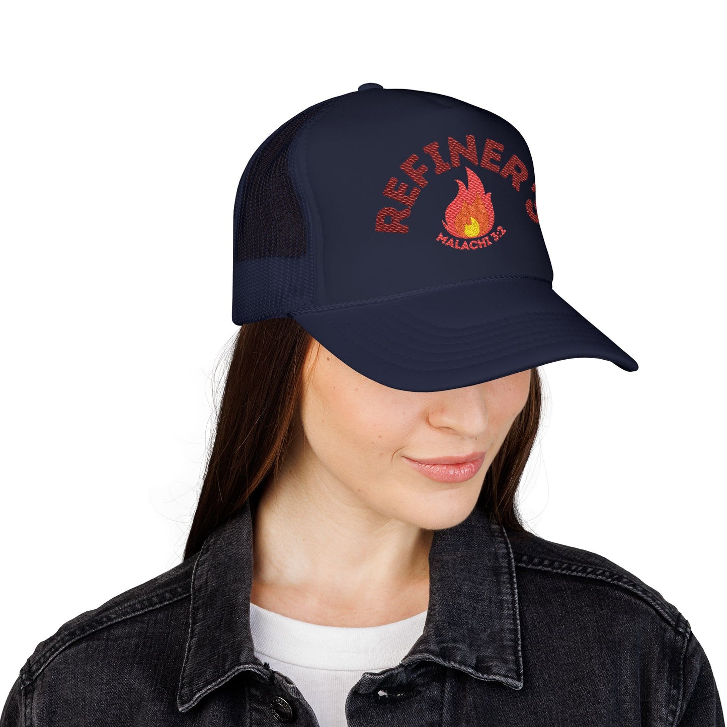 Refiner's Heart Foam Trucker Hat
