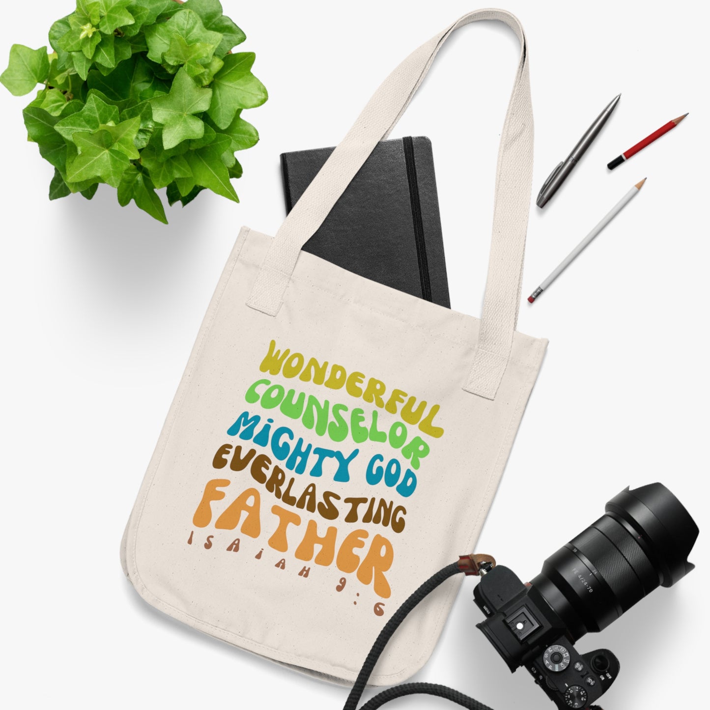 Isaiah 9:6 Canvas Tote Bag
