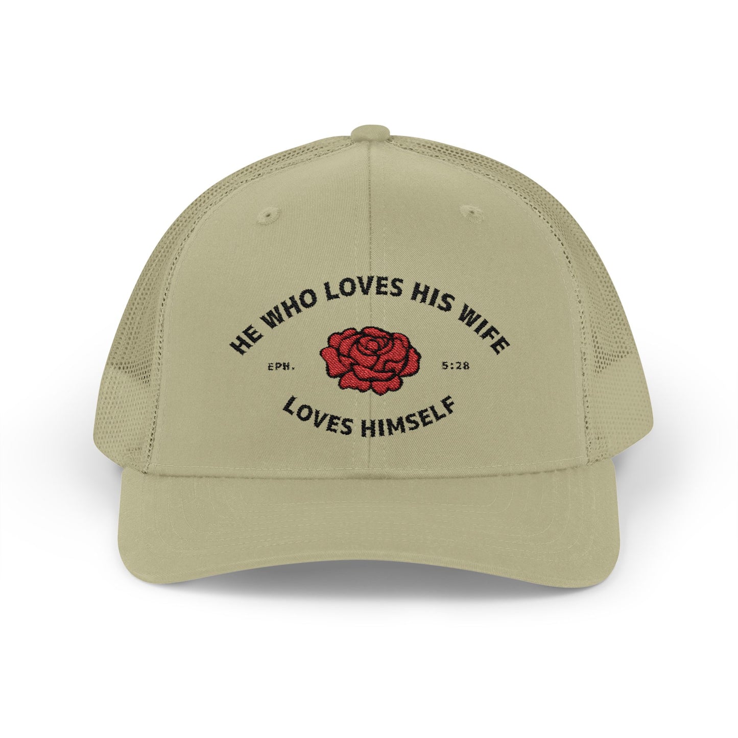 He Who Loves His Wife Loves Himself Trucker Hat