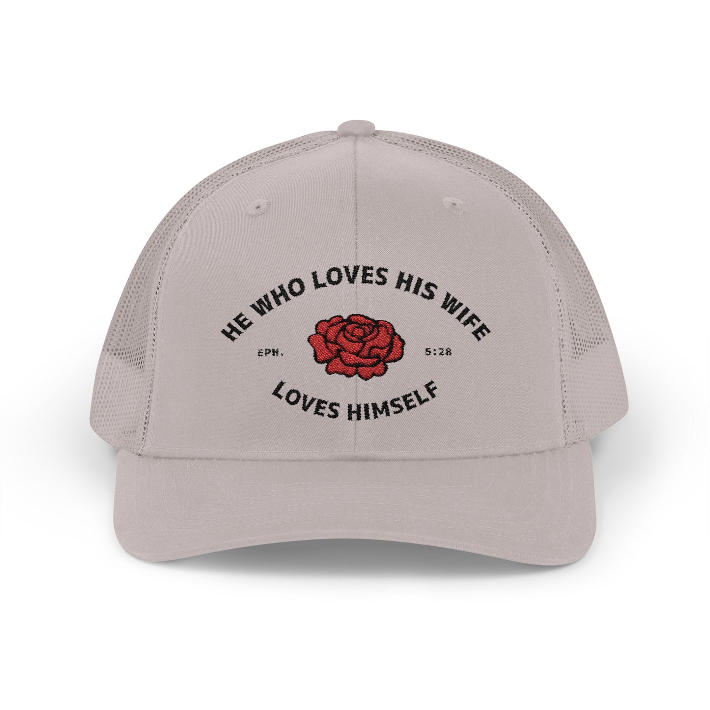 He Who Loves His Wife Loves Himself Trucker Hat