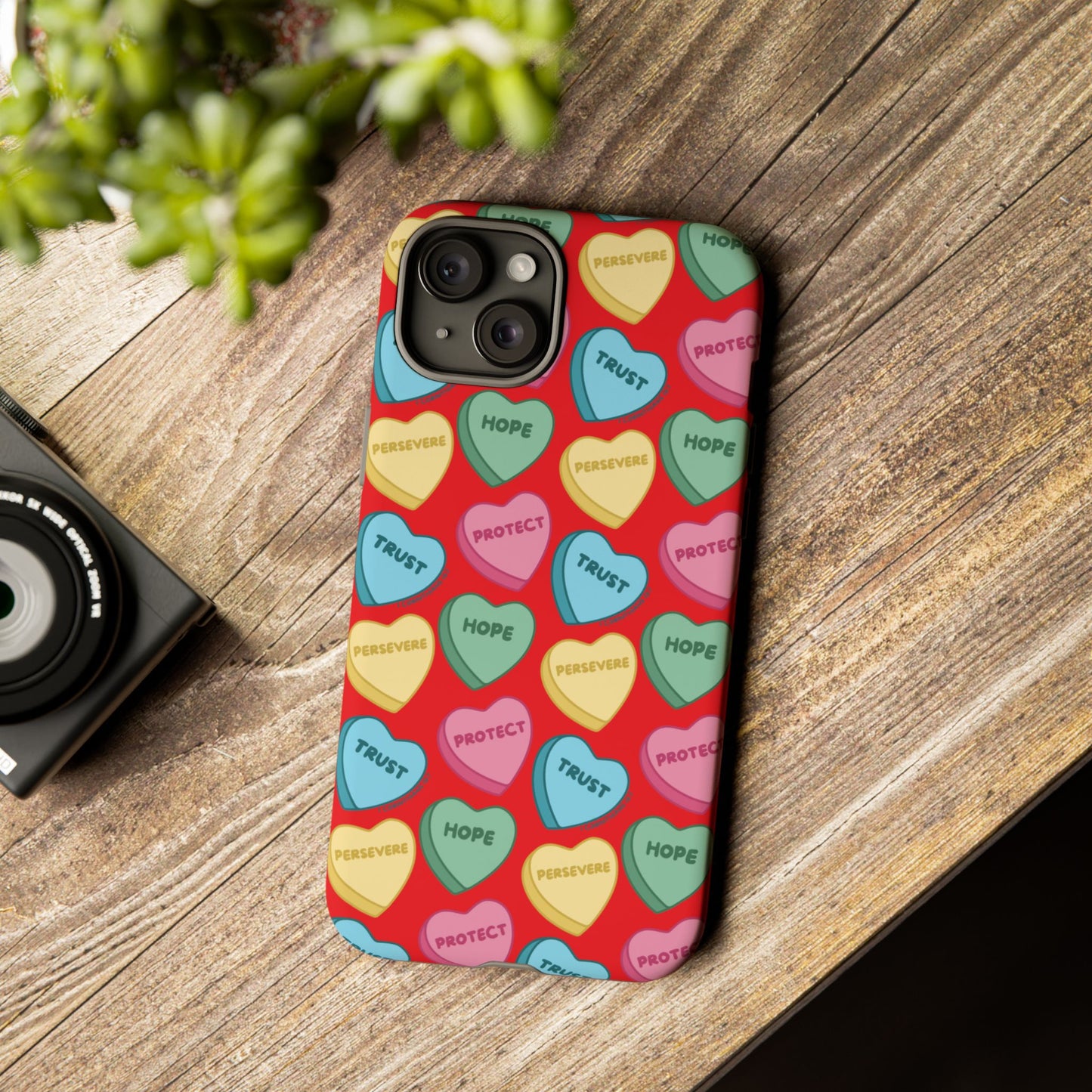 Trust, Hope, Persevere, Protect Phone Case