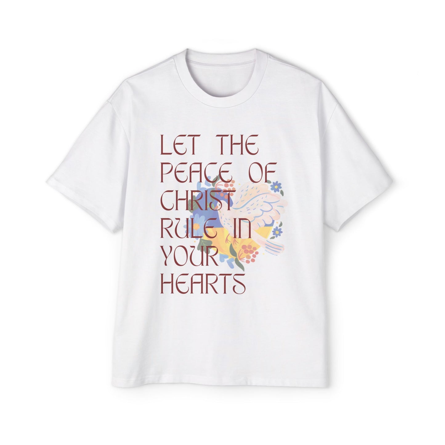 Let The Peace Of Christ Rule In Your Hearts Oversized