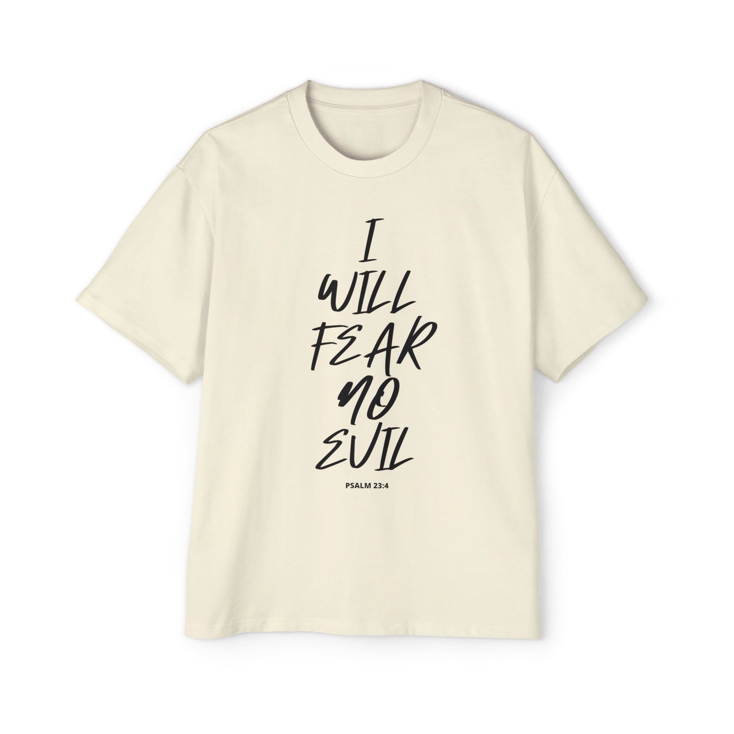 I Will Fear No Evil Oversized