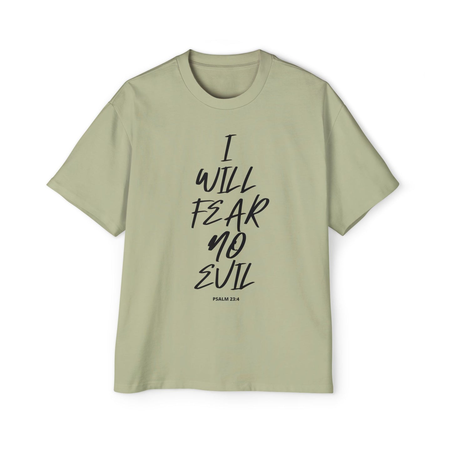 I Will Fear No Evil Oversized