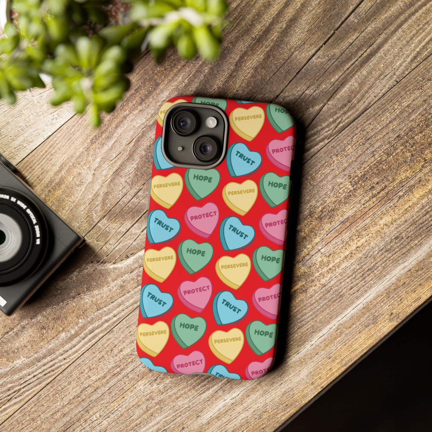 Trust, Hope, Persevere, Protect Phone Case