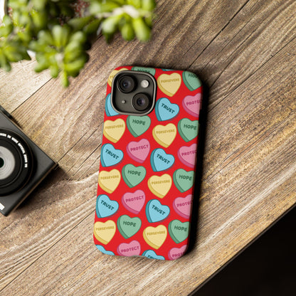 Trust, Hope, Persevere, Protect Phone Case