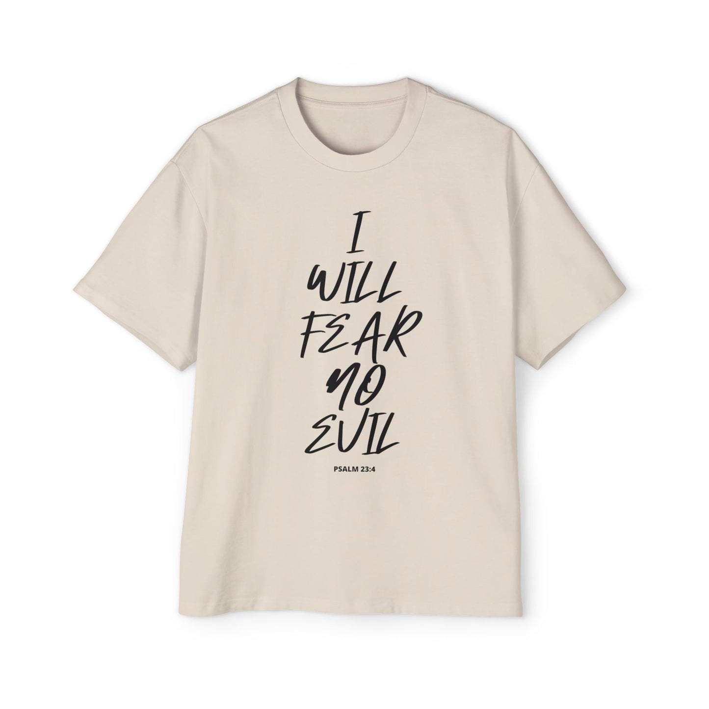 I Will Fear No Evil Oversized