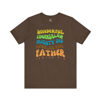 Wonderful, Counselor, Mighty God, Everlasting Father