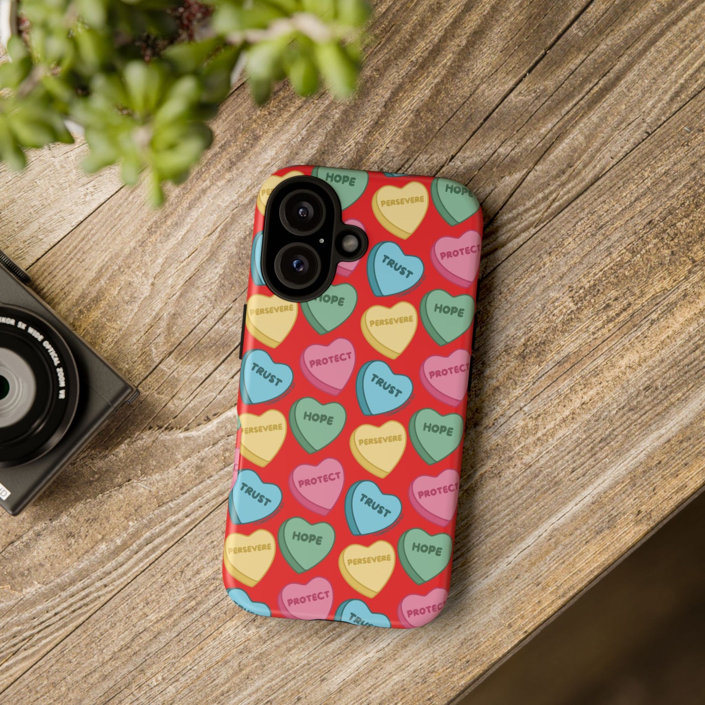 Trust, Hope, Persevere, Protect Phone Case