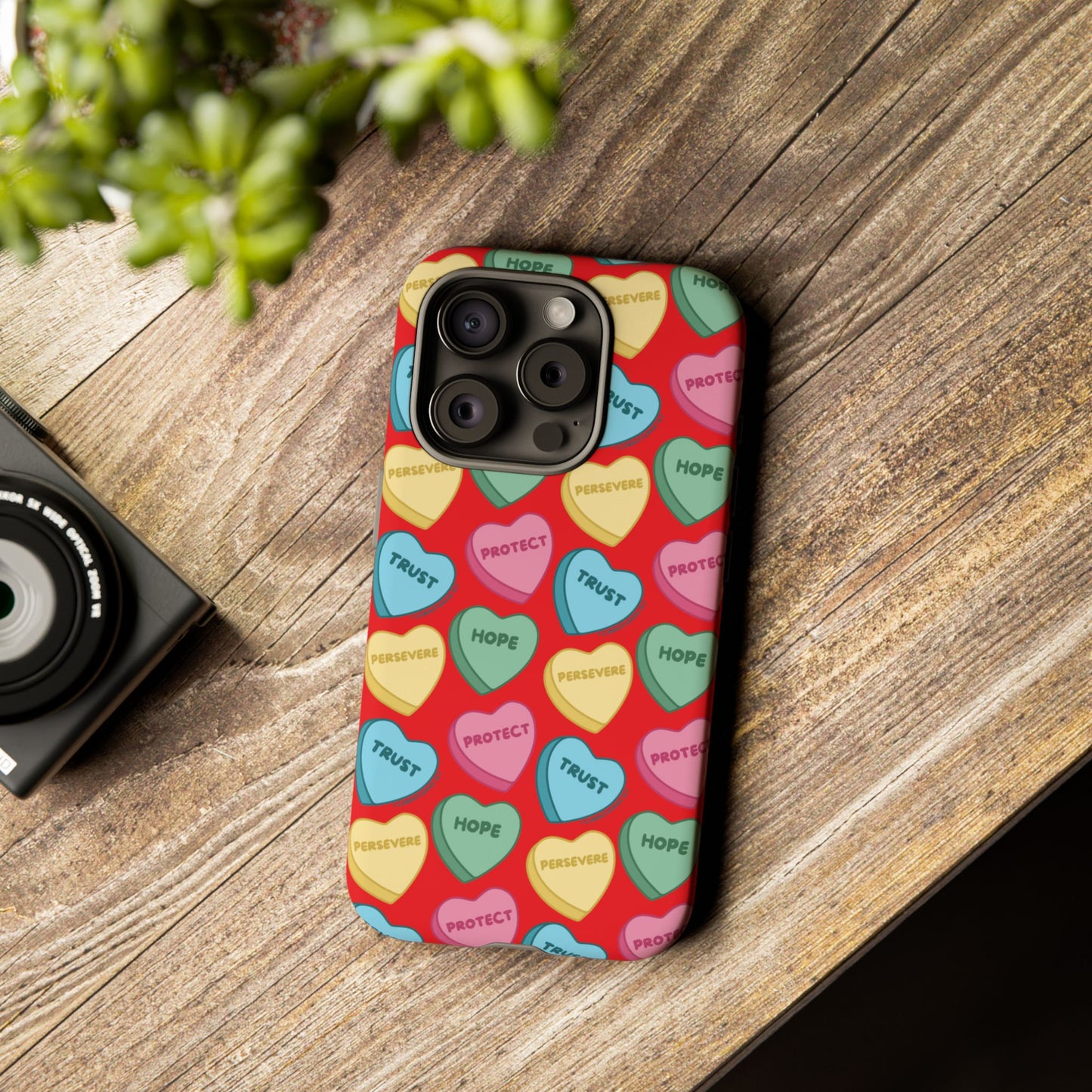 Trust, Hope, Persevere, Protect Phone Case