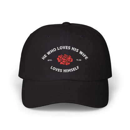He Who Love His Wife Loves Himself Dad Hat