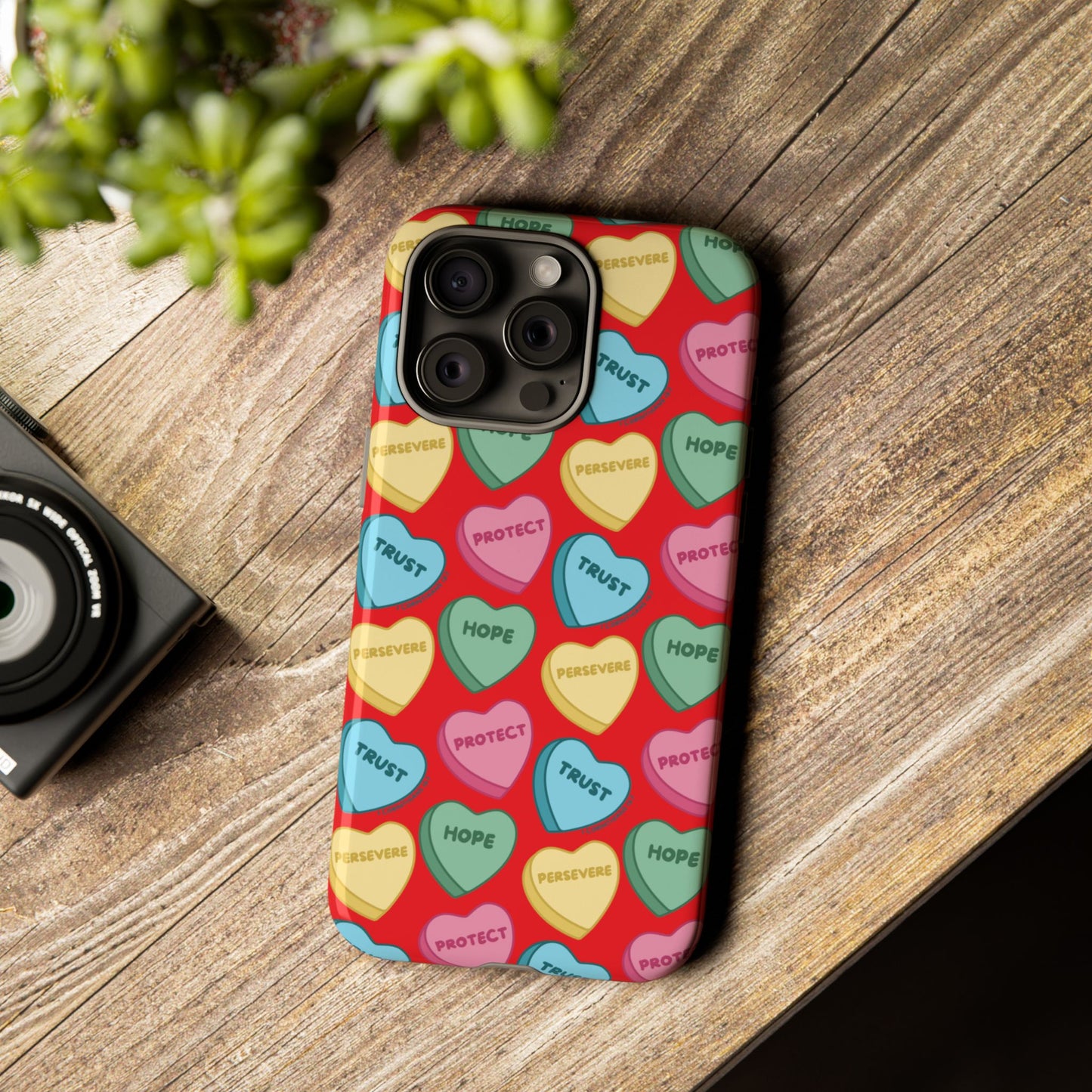 Trust, Hope, Persevere, Protect Phone Case