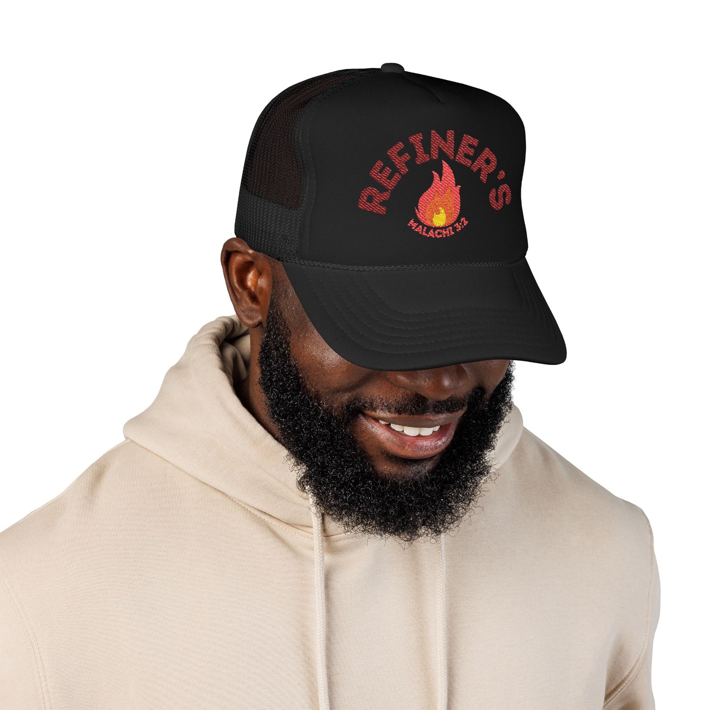 Refiner's Heart Foam Trucker Hat