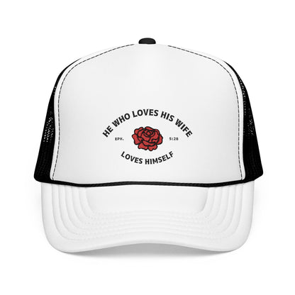 He Who Love His Wife Loves Himself Trucker Hat
