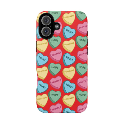 Trust, Hope, Persevere, Protect Phone Case