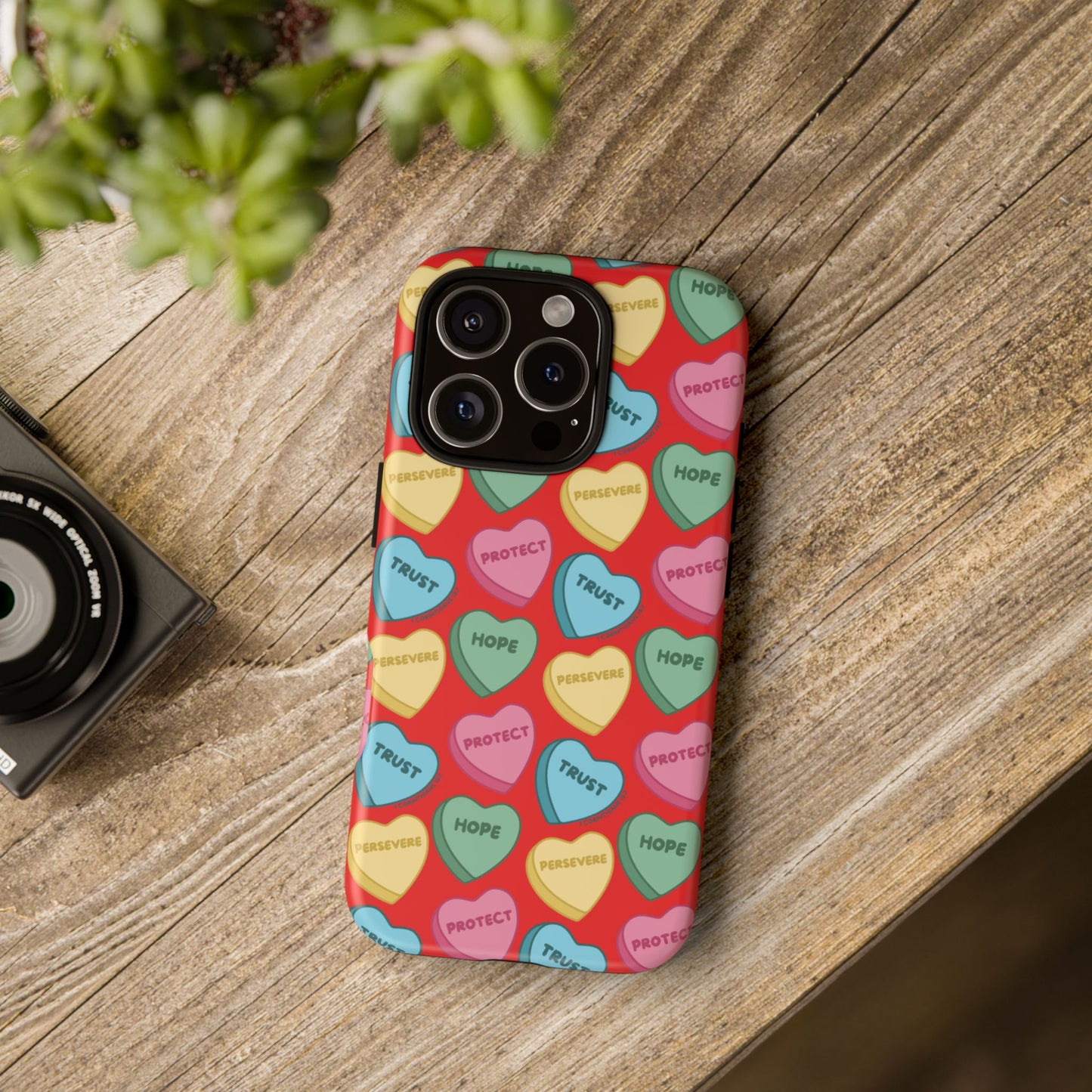 Trust, Hope, Persevere, Protect Phone Case