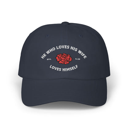 He Who Love His Wife Loves Himself Dad Hat
