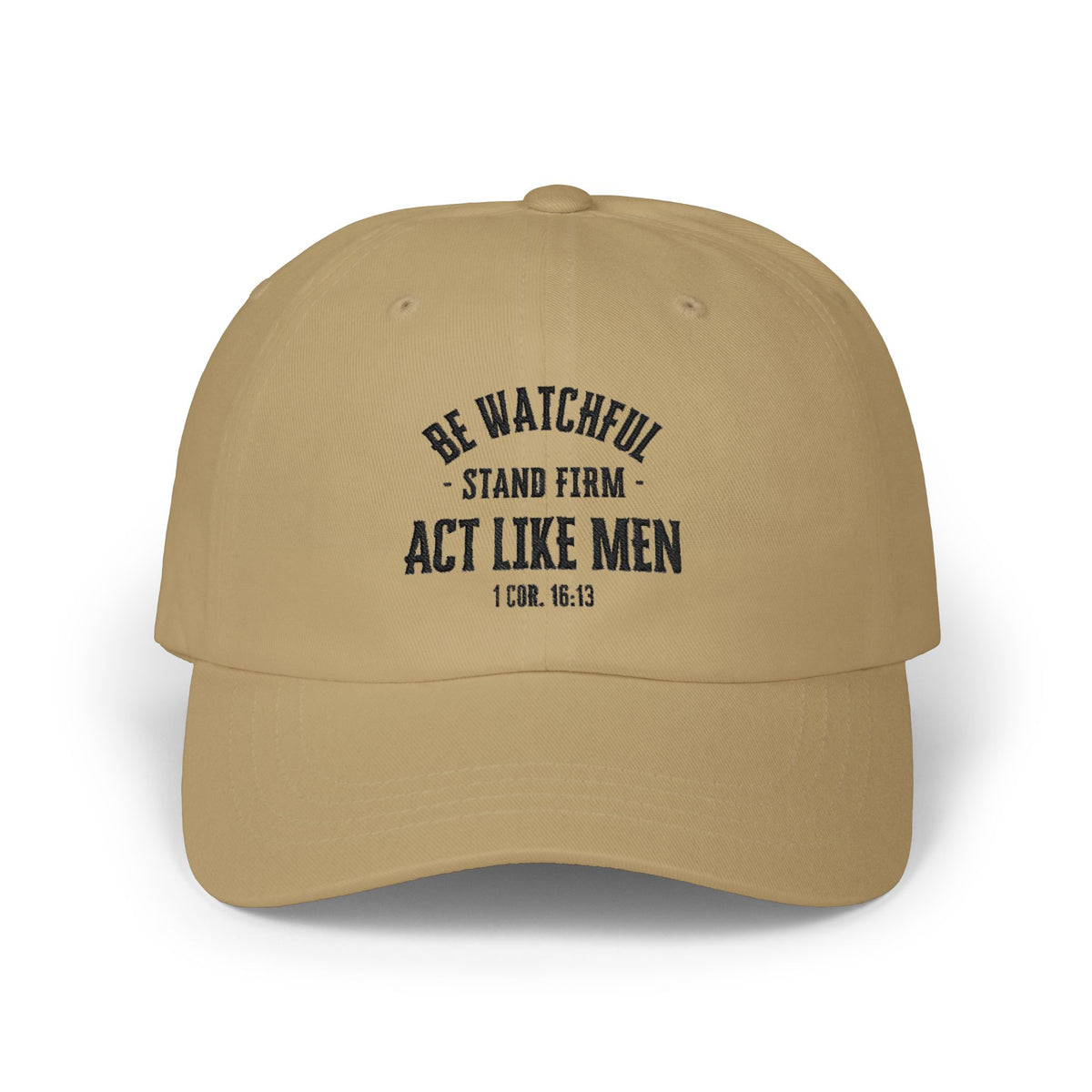 Be Watchful Stand Firm Act Like Men