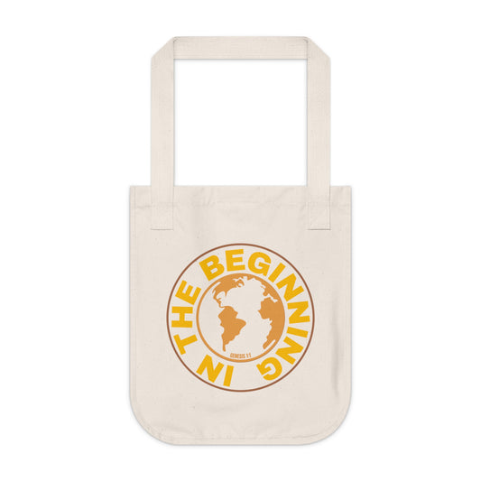 In The Beginning Canvas Tote Bag