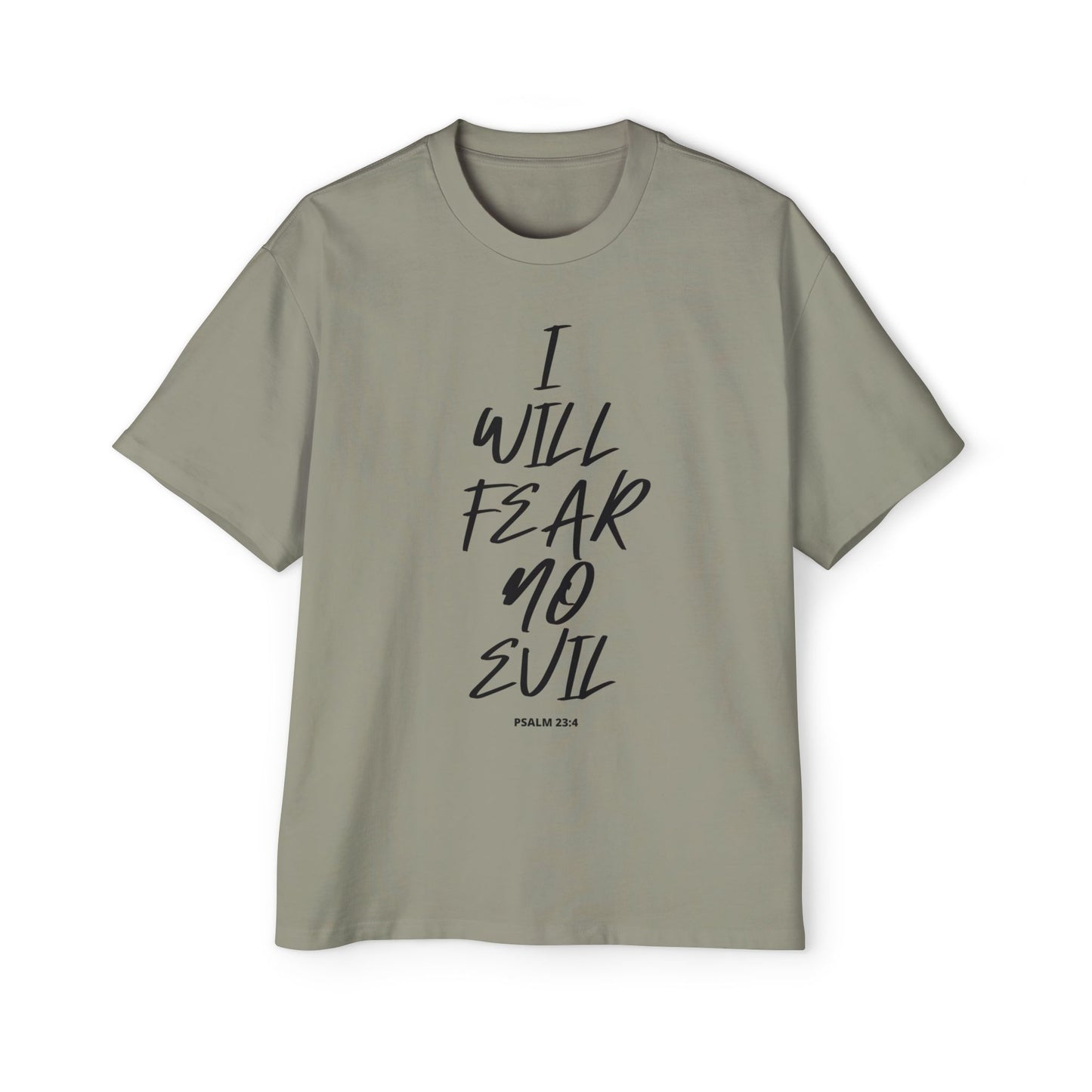 I Will Fear No Evil Oversized