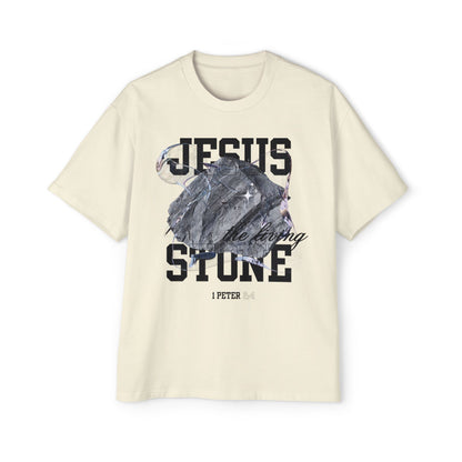 Jesus The Living Stone Oversized