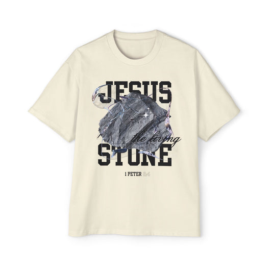 Jesus The Living Stone Oversized