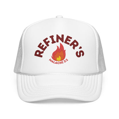 Refiner's Heart Foam Trucker Hat