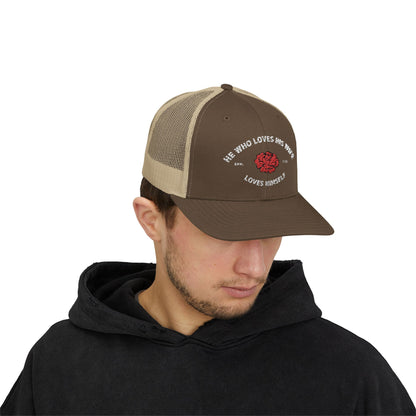 He Who Loves His Wife Loves Himself Trucker Hat
