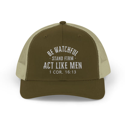 Be Watchful Trucker Hat
