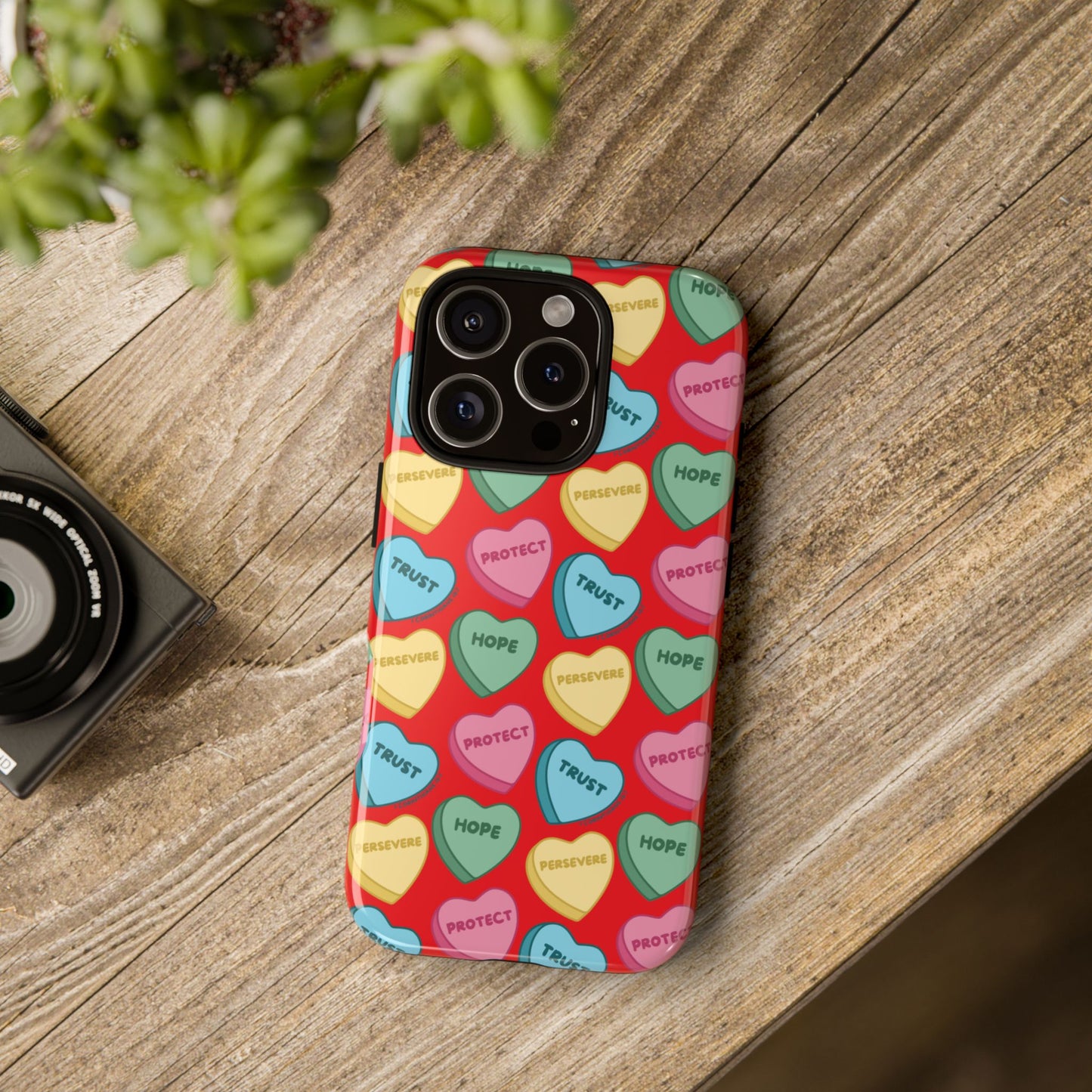 Trust, Hope, Persevere, Protect Phone Case