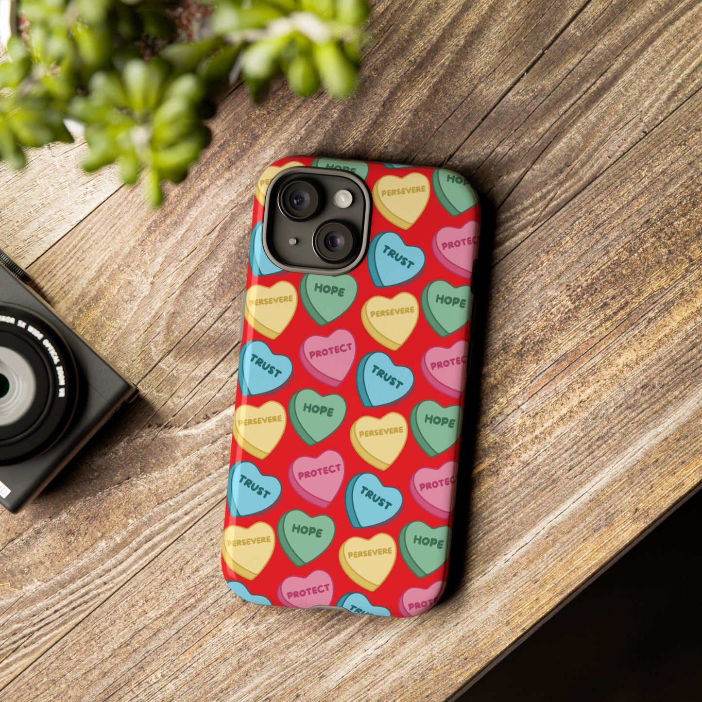 Trust, Hope, Persevere, Protect Phone Case