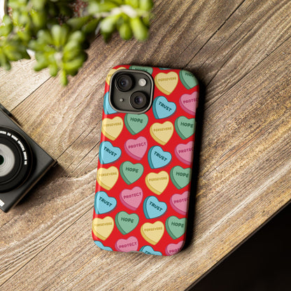 Trust, Hope, Persevere, Protect Phone Case
