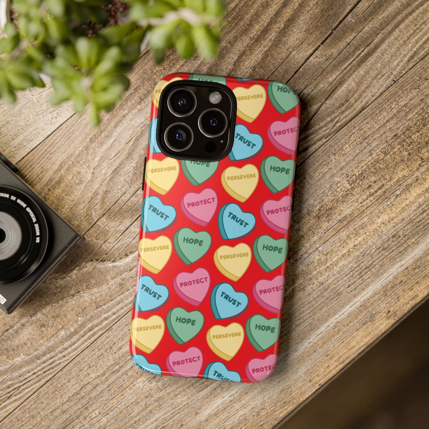 Trust, Hope, Persevere, Protect Phone Case