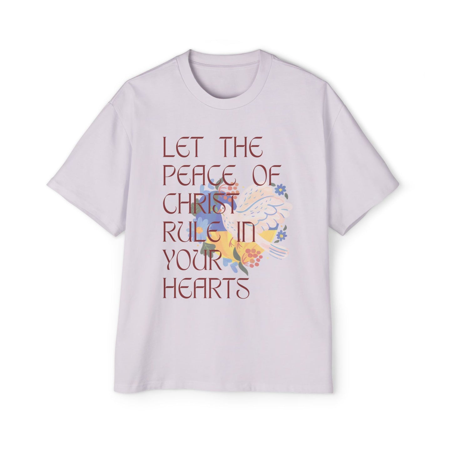 Let The Peace Of Christ Rule In Your Hearts Oversized