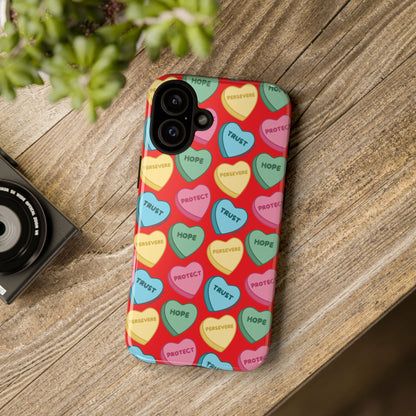 Trust, Hope, Persevere, Protect Phone Case