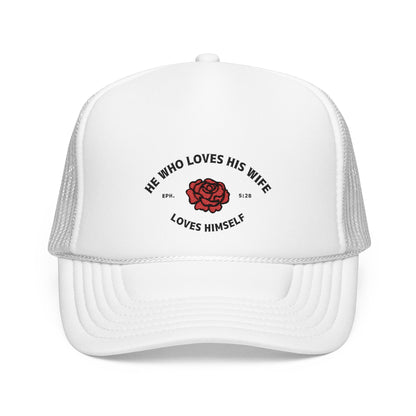 He Who Love His Wife Loves Himself Trucker Hat