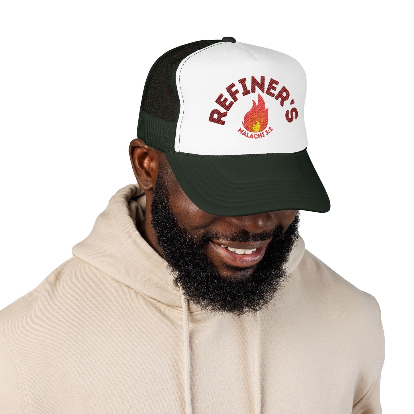 Refiner's Heart Foam Trucker Hat