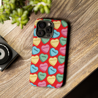 Trust, Hope, Persevere, Protect Phone Case