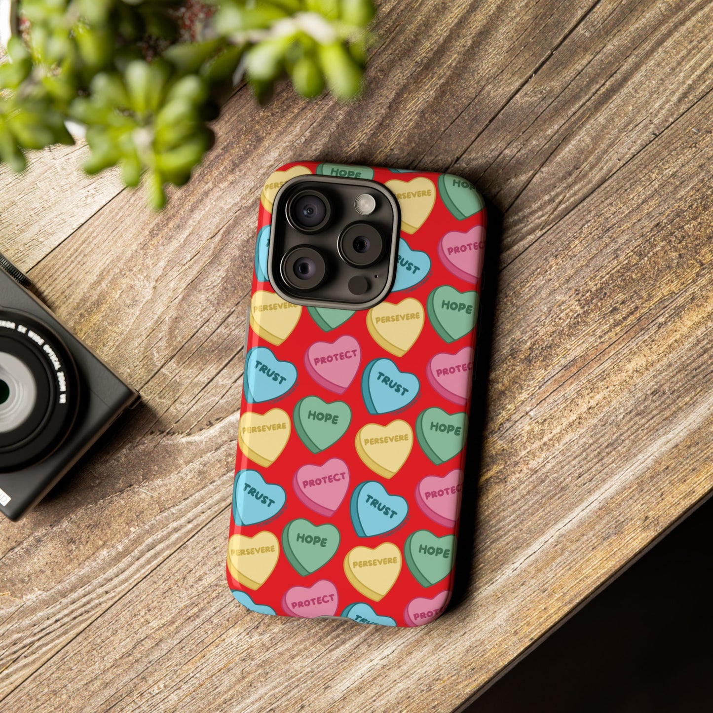 Trust, Hope, Persevere, Protect Phone Case
