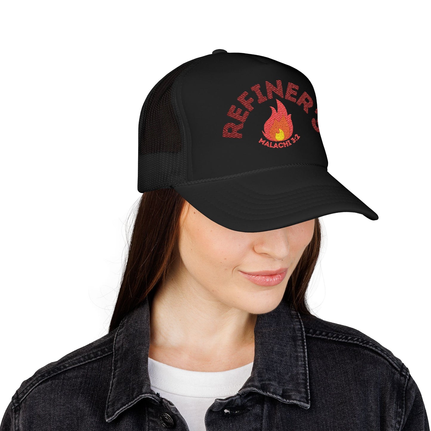 Refiner's Heart Foam Trucker Hat