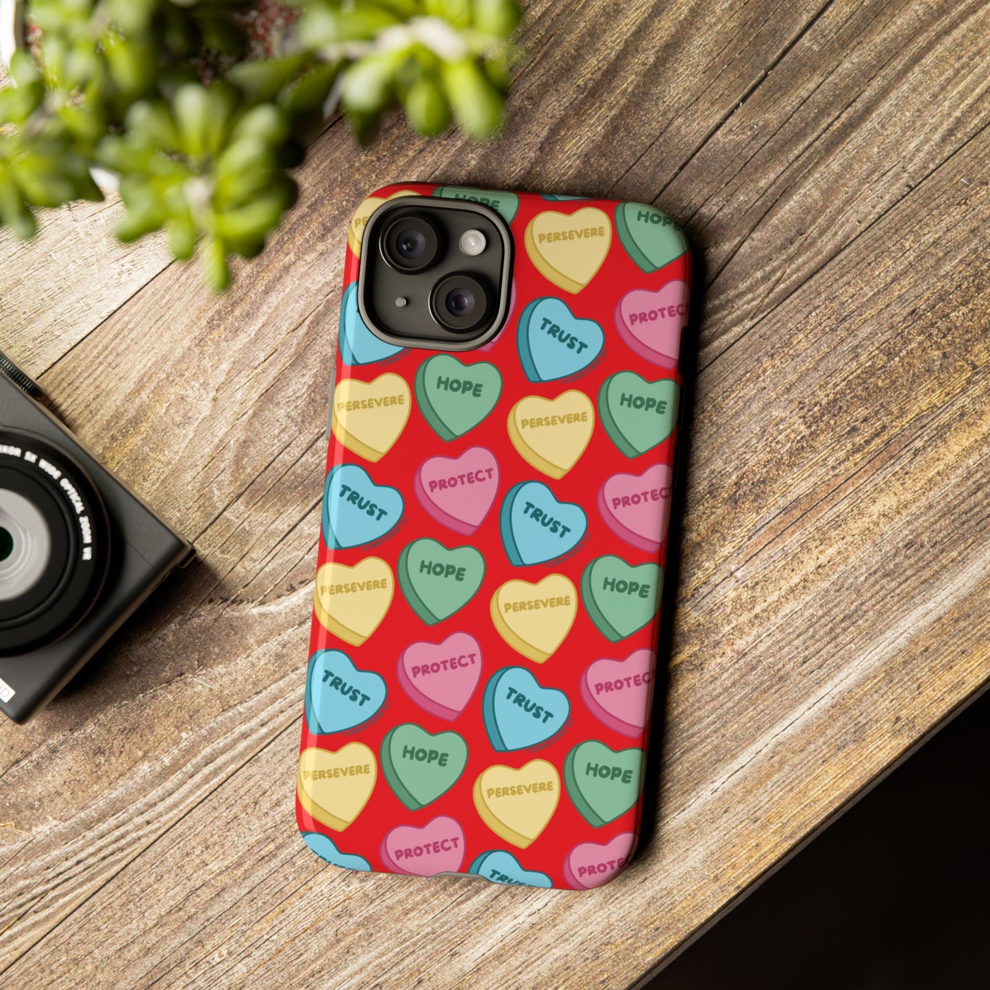 Trust, Hope, Persevere, Protect Phone Case