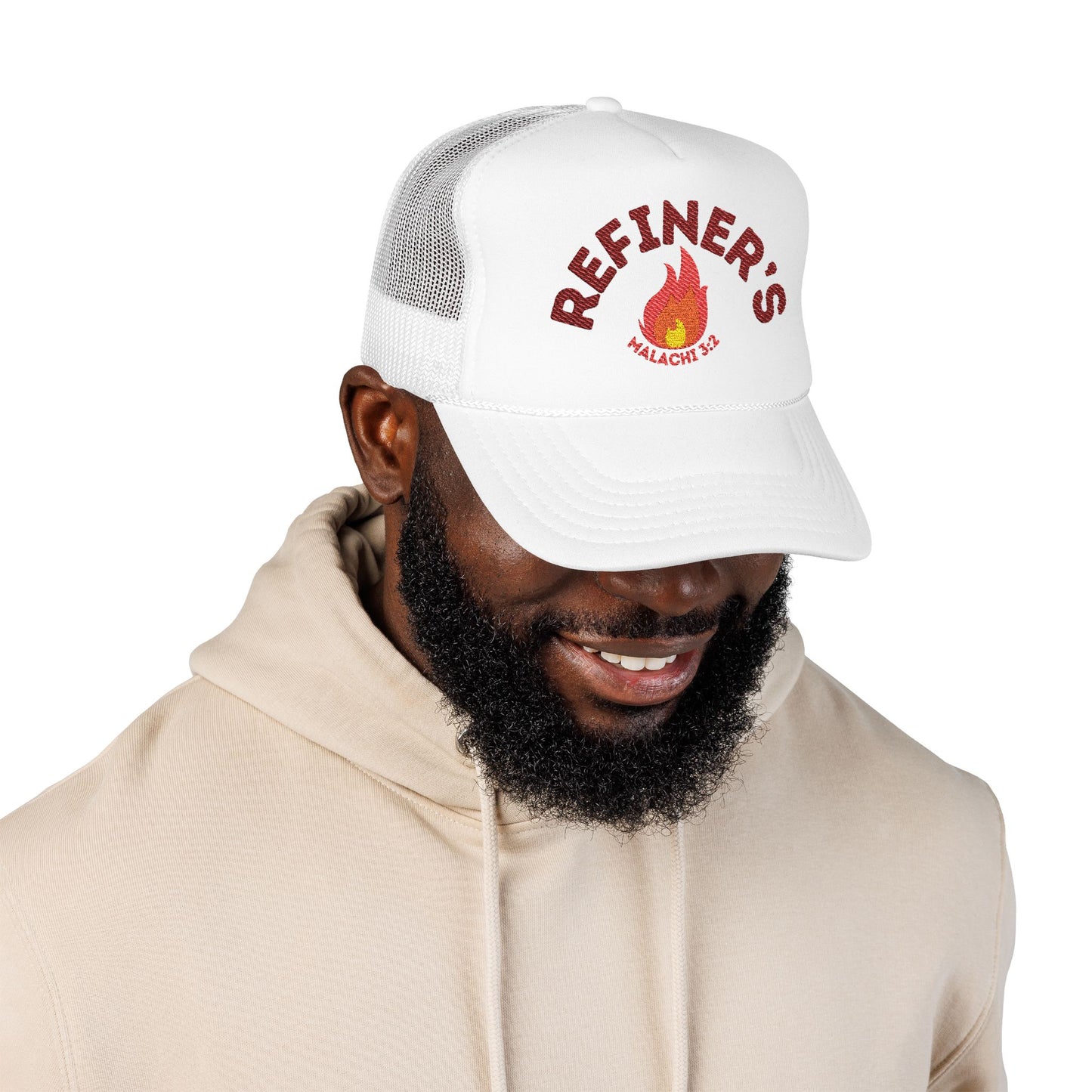 Refiner's Heart Foam Trucker Hat