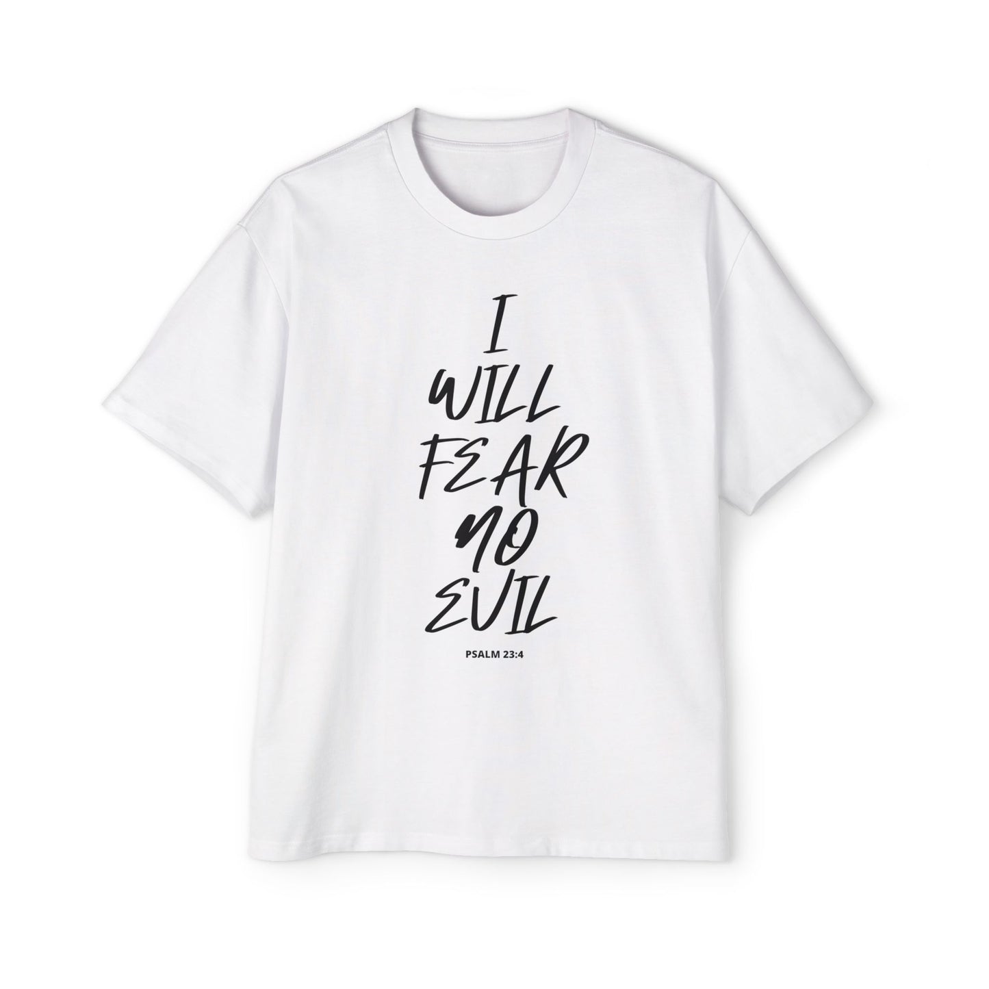 I Will Fear No Evil Oversized