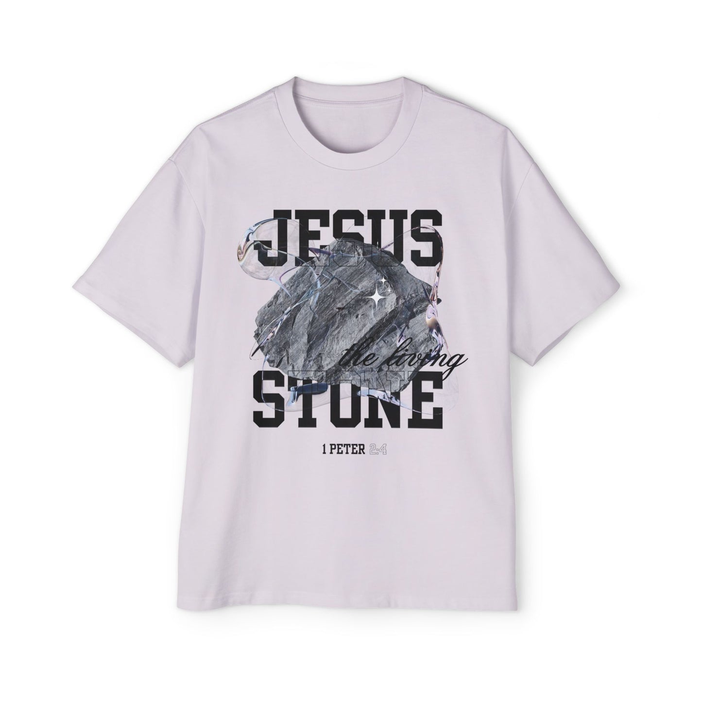 Jesus The Living Stone Oversized